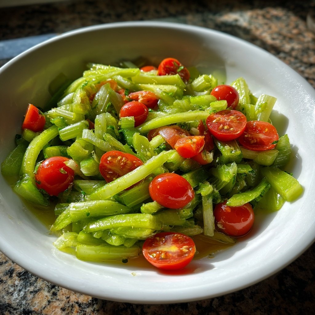 Celery Salad With Olive Oil