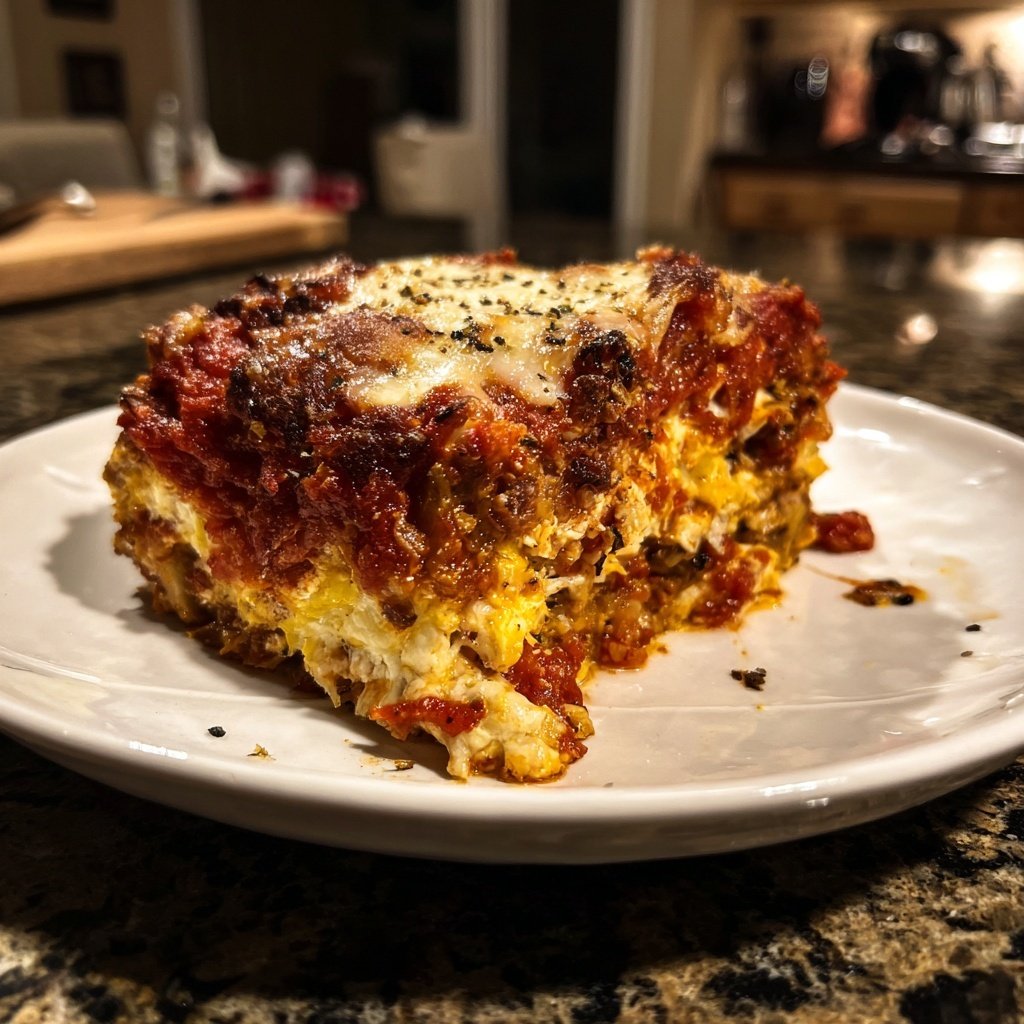 Eggplant Parmesan Bake