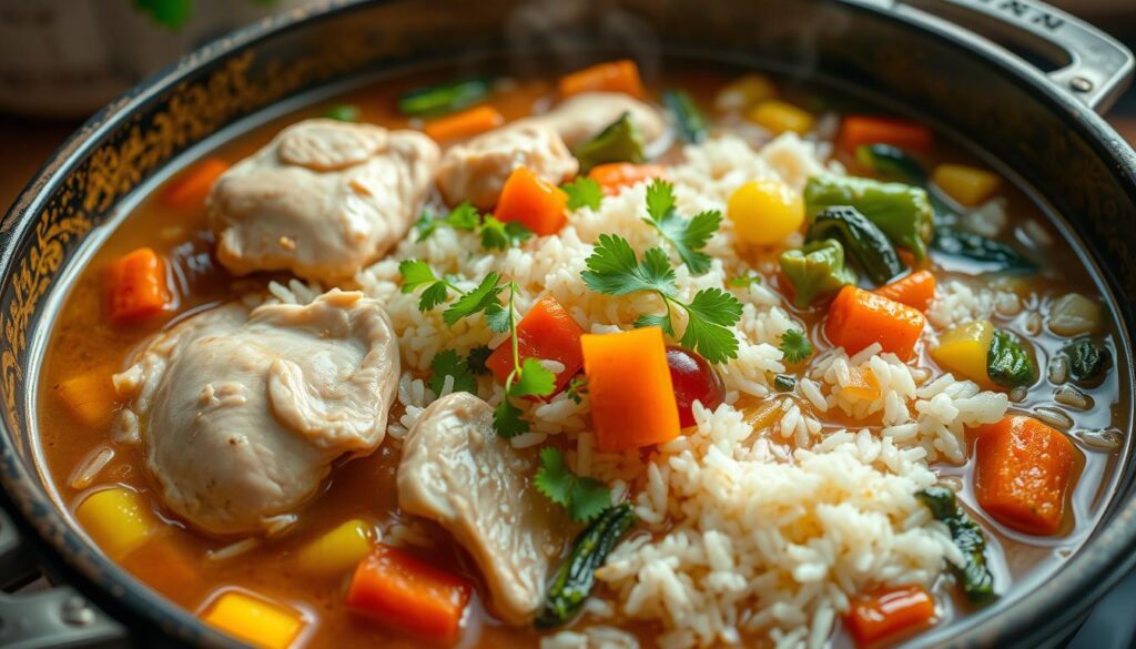 One-Pot Chicken & Rice with Vegetables