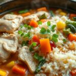 One-Pot Chicken & Rice with Vegetables