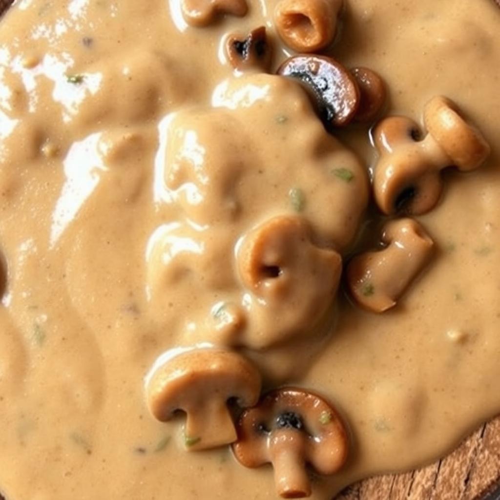 creamy mushroom sauce