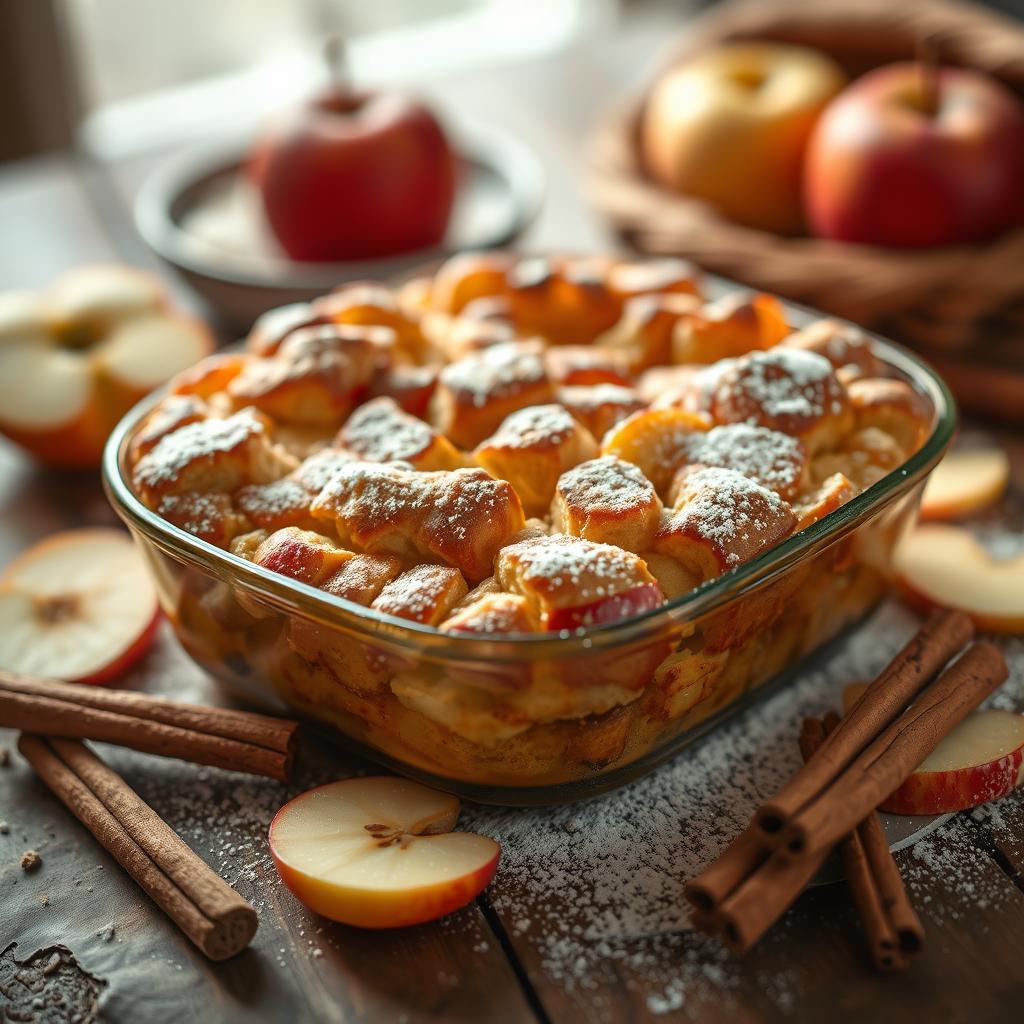 Apple Bread Pudding