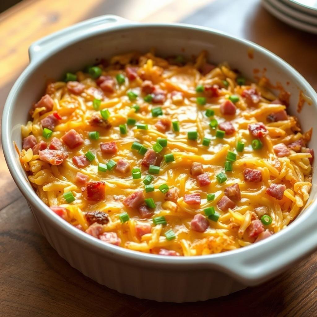 Denver Omelette Hashbrown Casserole