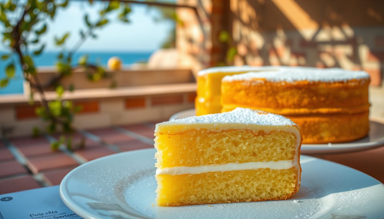 Italian Lemon Cream Cake