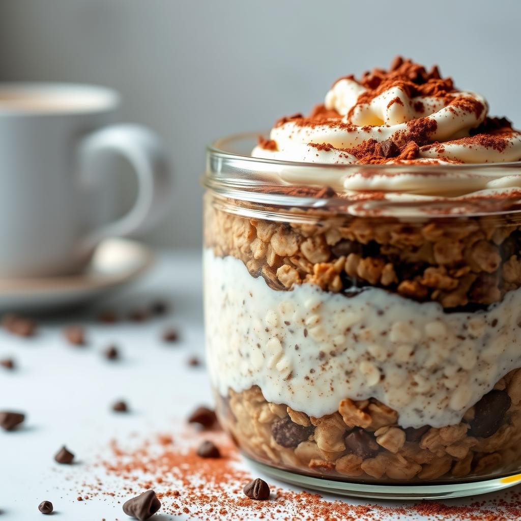 Tiramisu Overnight Oats