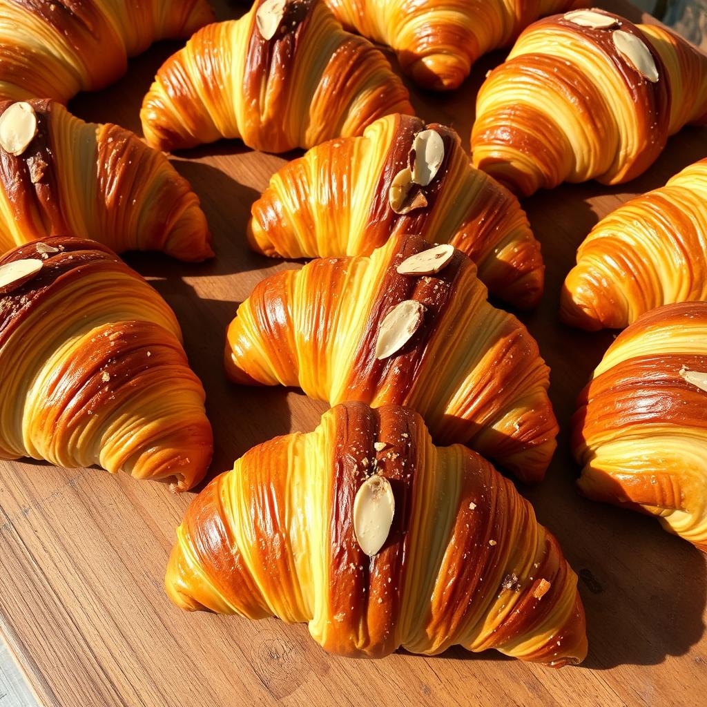 almond croissants