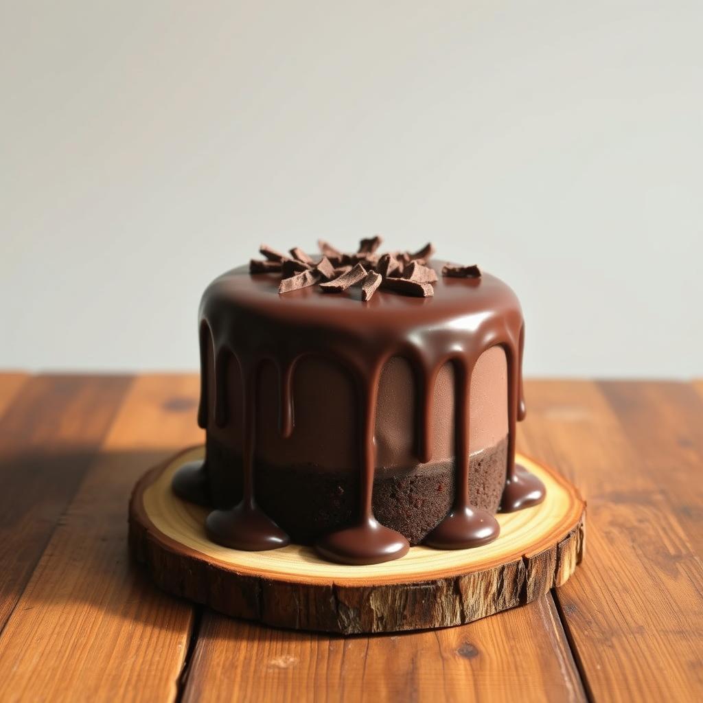 chocolate cake with minimal effort