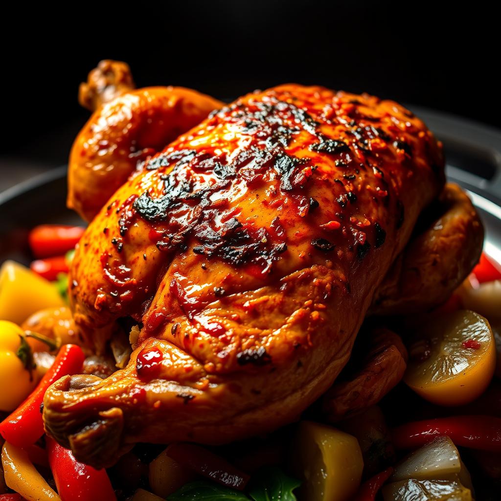 flavorful piquant chicken