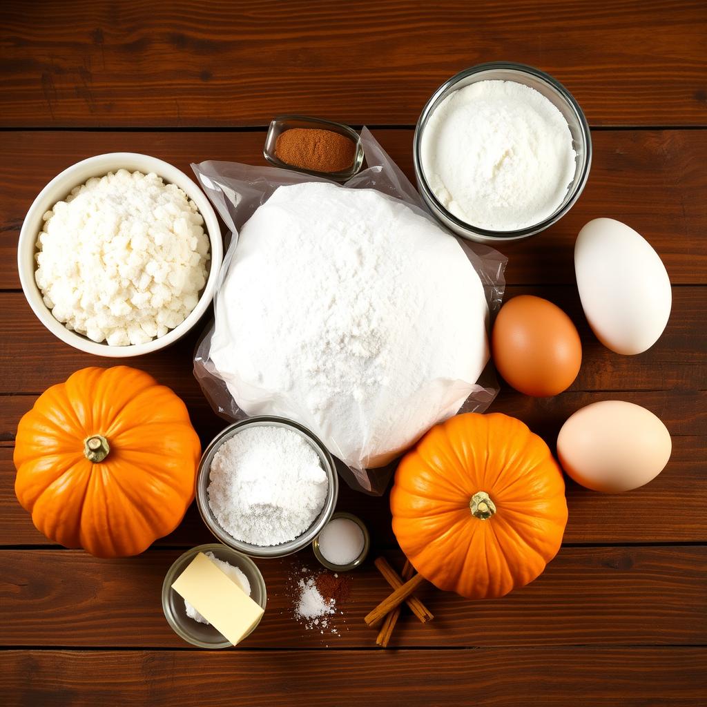 pumpkin dessert ingredients