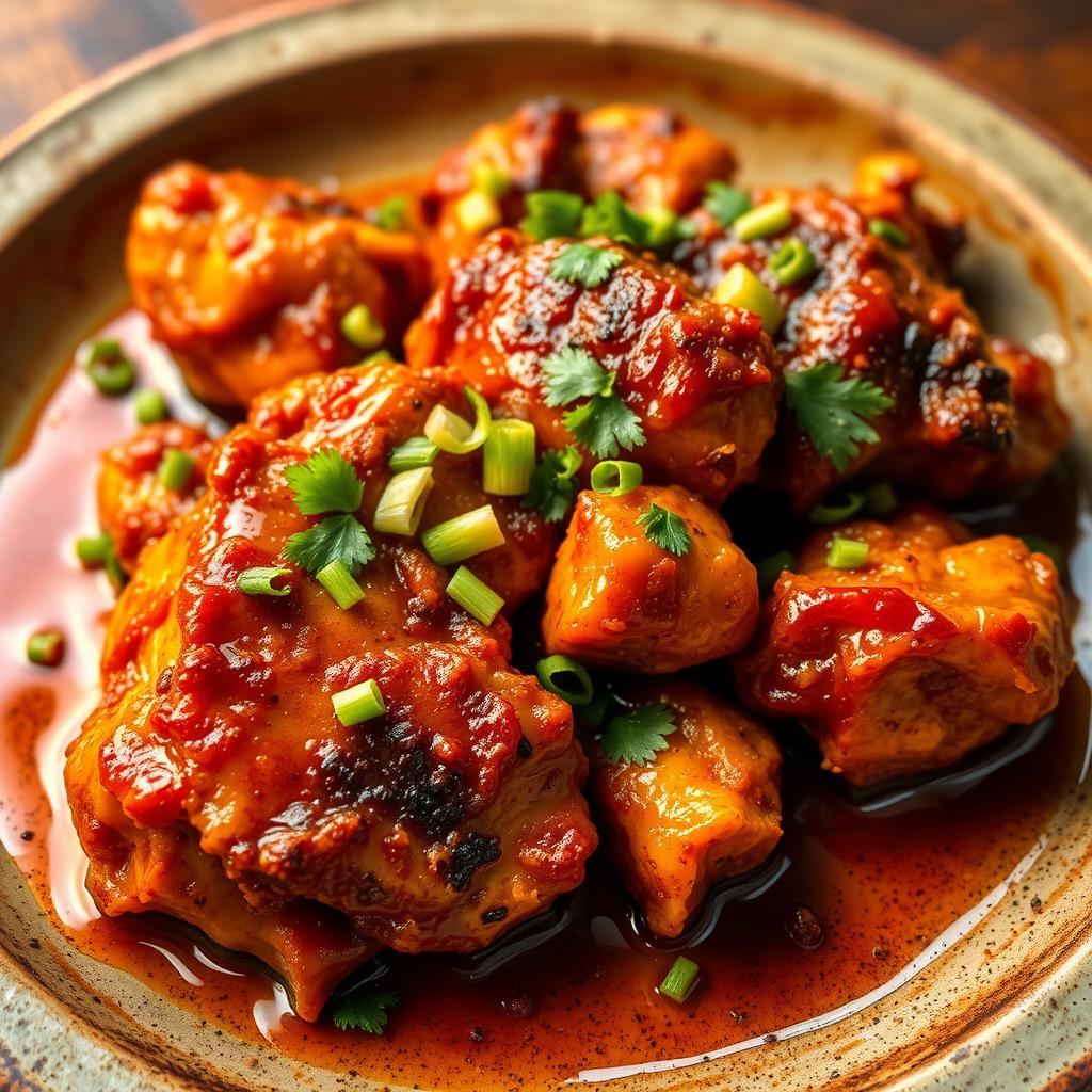 tangy chicken dish